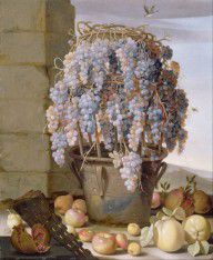 Luca Forte (Italian (Neapolitan) Still Life with Grapes and other Fruit 