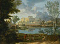 Nicolas Poussin (French Landscape with a Calm 