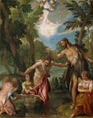 Paolo Veronese (Paolo Caliari) and workshop (Italian The Baptism of Christ 