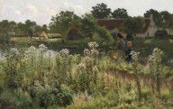 Emile Claus - The River Lys at Astene c. 1885