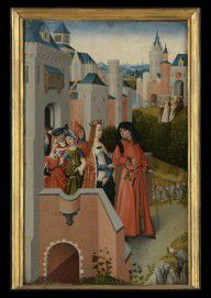Meester van de Ursulalegende - The Legend of Saint Ursula, the Church and the Synagogue d05
