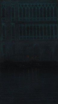 William Degouve de Nuncques - Night in Venice D