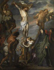 Antoon van Dyck - Christus aan het kruis tussen de twee moordenaars
