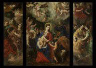 Hendrik Van Balen - Holy Family with Angels