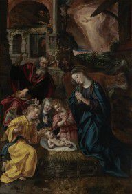 Maerten de Vos - The birth of Christ