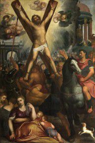 Otto Van Veen - The crucifixion of Saint Andrew v2