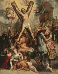Otto Van Veen - The crucifixion of Saint Andrew