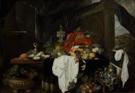 AndriesBenedetti-APronkStillLifewithFruit,Oyters,andLobsters 