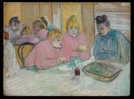 HenrideToulouse-Lautrec-TheLadiesintheDiningRoom 