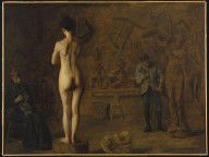Thomas Eakins William Rush Carving His Allegorical Figure of the Schuylkill River 