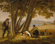 William Sidney Mount Caught Napping (Boys Caught Napping in a Field) 