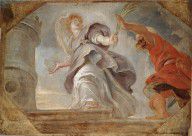 Rubens, Sir Peter Paul Saint Barbara fleeing from her Father 
