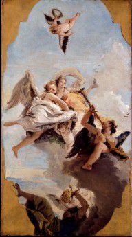 Tiepolo, Giambattista Virtue and Nobility putting Ignorance to Flight 