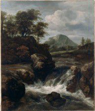 Van Ruisdael, Jacob A Waterfall 