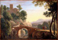 Van Swanevelt, Herman Italian Landscape with Bridge 