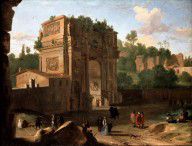 Van Swanevelt, Herman The Arch of Constantine, Rome 