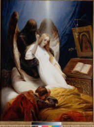 Emil-Jean-Horace Vernet - The Angel of Death