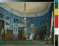 Hau, Edward Petrovich - Interiors of the Small Hermitage. The Bedroom of Crown Prince Nikolai Ale