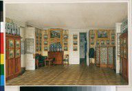 Hau, Edward Petrovich - Interiors of the Winter Palace. The Valet Room of Emperor  Alexander II -