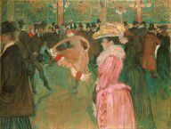 HenrideToulouse-Lautrec,French-AttheMoulinRouge-TheDance 