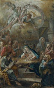 Francesc Pla Duran2C 'El Vigatà' Birth of Jesus and the Adoration of the Shepherds 
