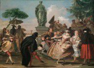 Giovanni Domenico Tiepolo The Minuet 