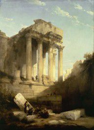 David Roberts Baalbec Ruins of the Temple of Bacchus 