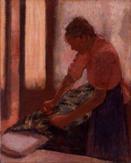 Edgar Degas Woman Ironing 