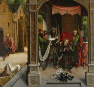 Bernard van Orley - The Knighting of Saint Martin by the Emperor Constantine, ca. 1514