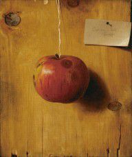 De Scott Evans - Still Life with Apple, ca. 1890