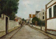 Maurice Utrillo - Street in Sannois, ca. 1912-1913