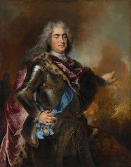 Nicolas de Largilliere - he Strong, Elector of Saxony and King of Poland, ca. 1714-1715
