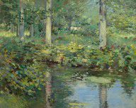 Theodore Robinson - The Duck Pond, ca. 1888-1893