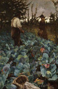 Arthur Melville A Cabbage Garden 