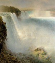 Frederic Edwin Church Niagara Falls2C from the American Side 