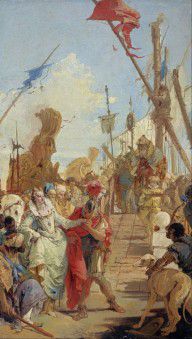 Giovanni Battista Tiepolo The Meeting of Anthony and Cleopatra 