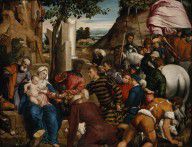 Jacopo Bassano (Jacopo dal Ponte) The Adoration of the Kings 