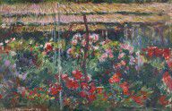 Claude Monet Peony Garden 