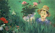 édouard Manet Boy in Flowers (Jacques Hoschedé) 