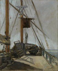 édouard Manet The ship's deck 2