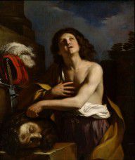 Guercino (Giovanni Francesco Barbieri) David with the Head of Goliath 
