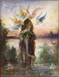 Gustave Moreau The Sacred Elephant (Péri) 