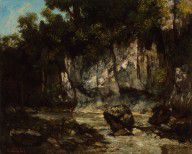 GustaveCourbet-Landscapewithstag 