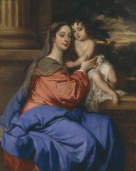 Barbara_Palmer_(née_Villiers),_Duchess_of_Cleveland_with_her_son,_Charles_Fitzroy,_as_Madonna_and
