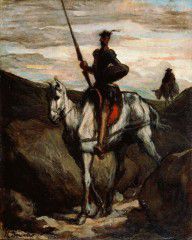 Honore_Daumier_-_Don_Quixote_in_the_Mountains
