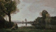 Jean-Baptiste Camille Corot - La Seine a Chatou