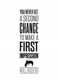12166792_Make_A__First_Impression_Inspirational_Quote_Typography_Art