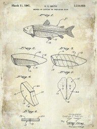 13632215_1941_Fish_Cleaning_Patent_Patent_Drawing_Blue