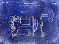 13727563_1988_Penn_Fishing_Reel_Patent_Drawing_Blue