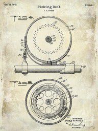 13915737_1942_Fishing_Reel_Patent_Drawing